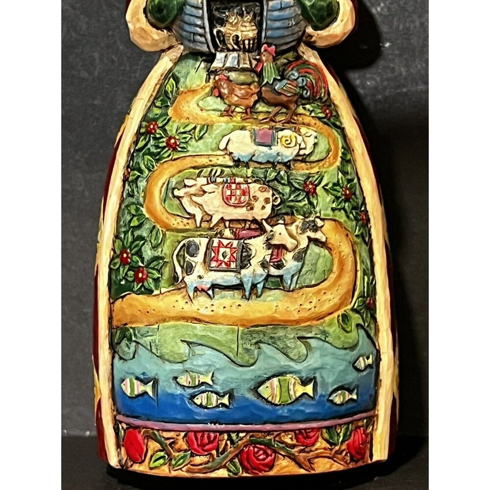 Jim Shore Santa Noahs Ark Ornament Heartwood Creek Two by Two Animal 4007947 EUC - Picture 3 of 10